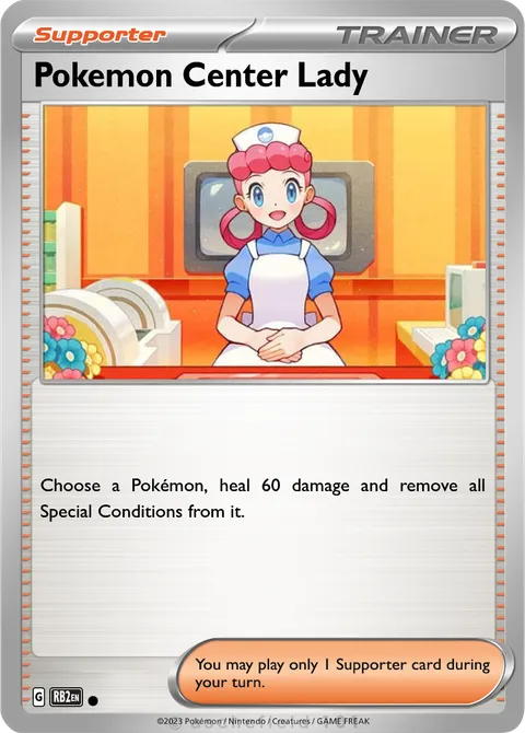 Pokemon Center Lady