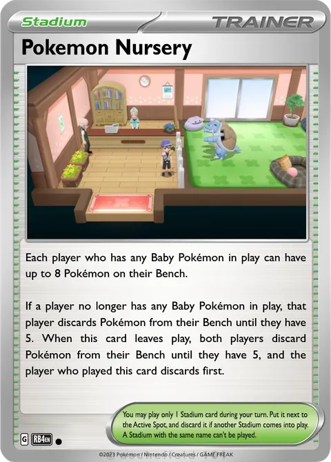Pokemon Nursery