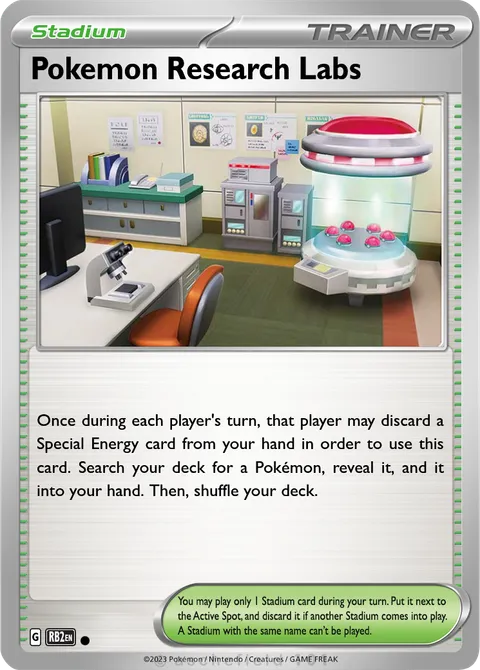 Pokemon Research Labs