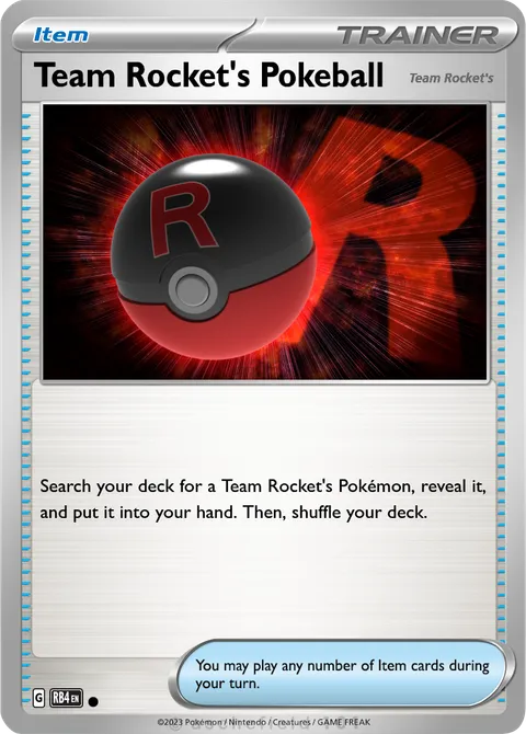 Team Rocket's Pokeball