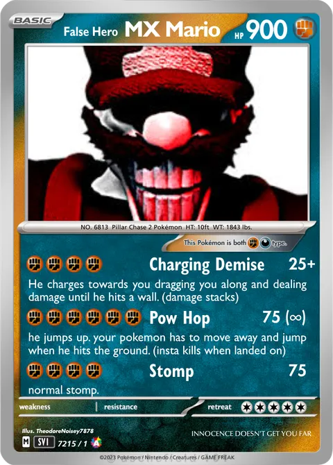 MX Mario - TheodoreNoisey7878 | PokeCardMaker.net