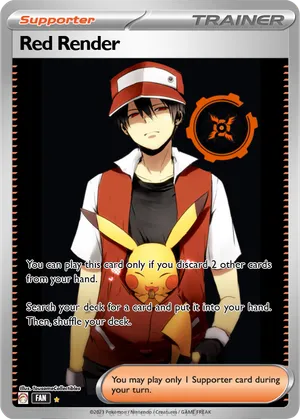 Red Render - Tousome | Pokécardmaker.net