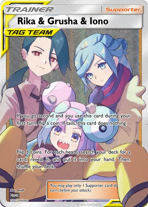 Rika & Grusha & Iono