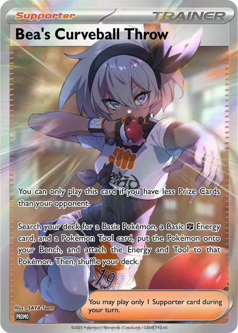 Bea's Curveball Throw