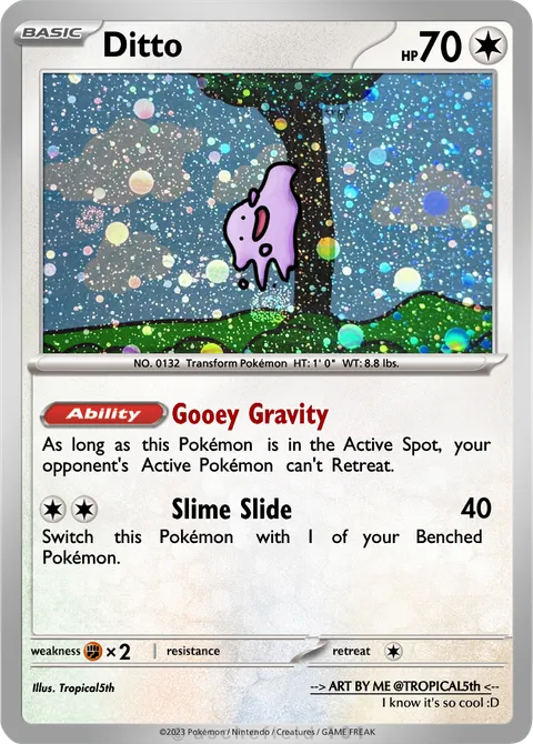 Ditto - Tropical5th | PokeCardMaker.net