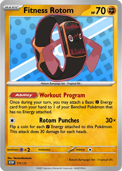 Fitness Rotom