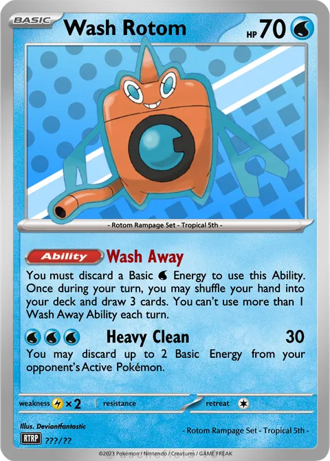 Wash Rotom