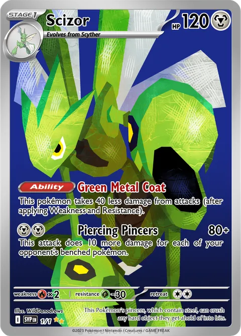 Scizor - WildDanodraws | PokeCardMaker.net