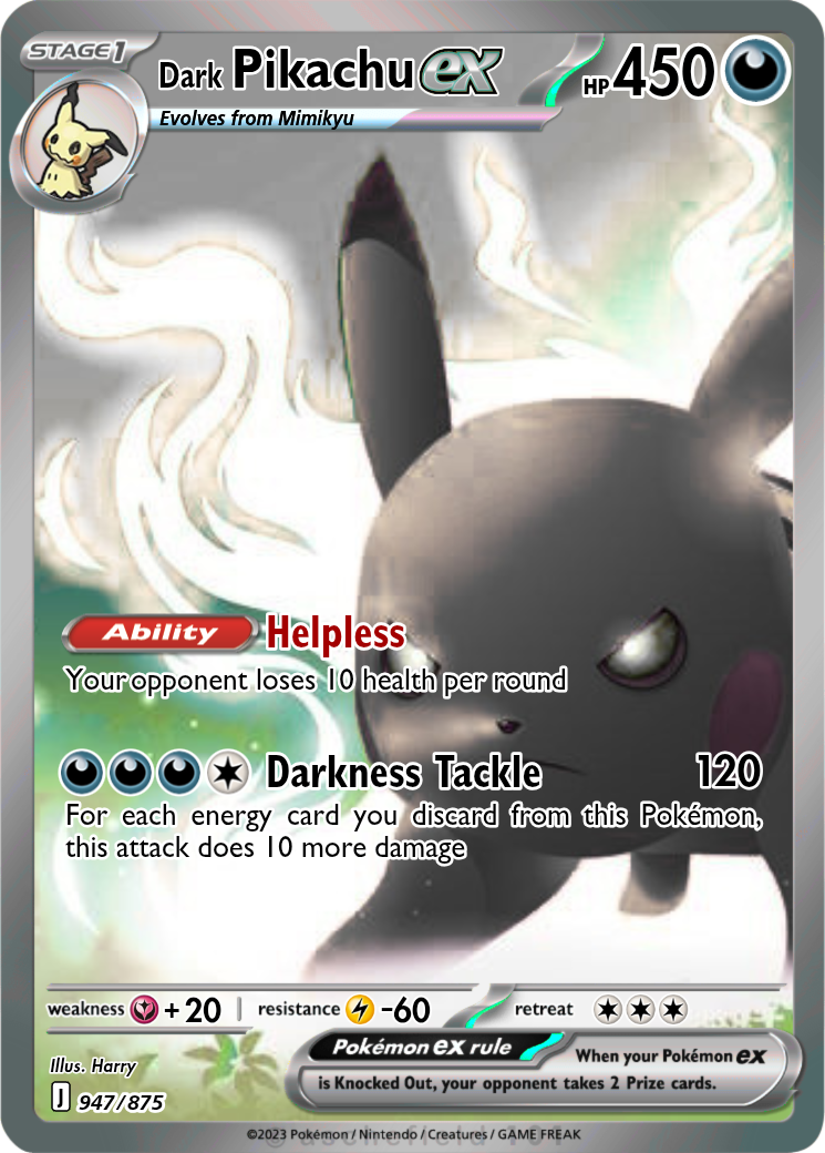 shadow pikachu pokemon card Limited Edition 1999 Pokemon BK Jigglypuff Gold Card #39 – Dx Games & More main image 1