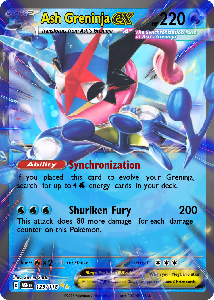 Ash Greninja - XaviX