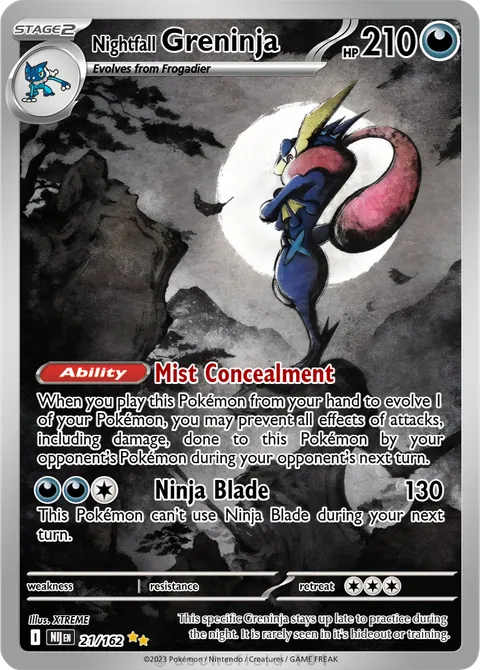 Greninja - XaviX | PokeCardMaker.net