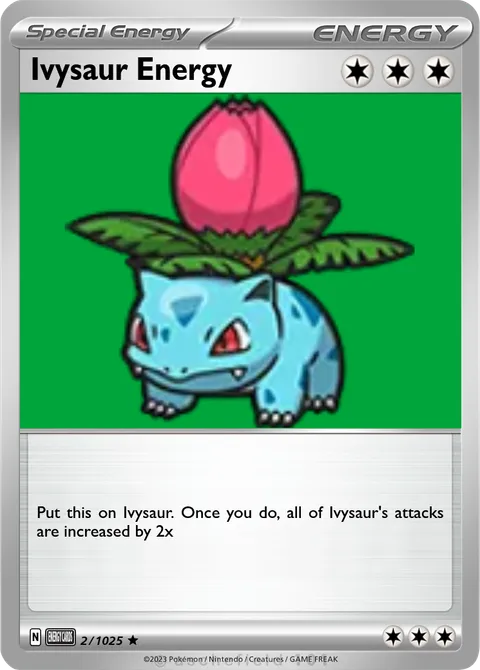 Ivysaur Energy
