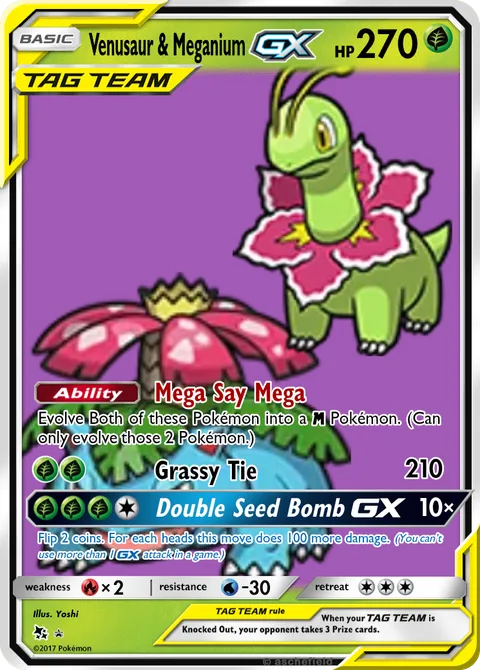 Venusaur & Meganium