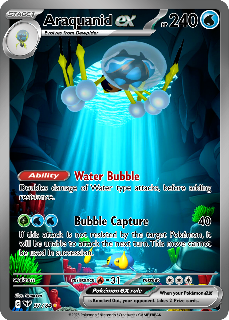 araquanid pokemon card Araquanid
