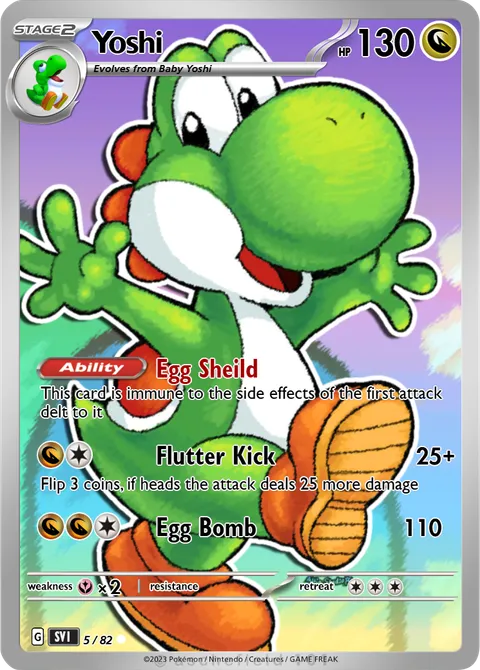 Yoshi - Yoshiomb | PokeCardMaker.net