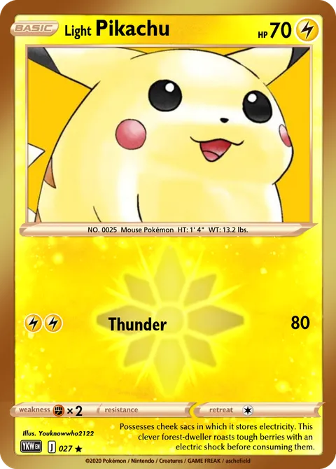 Pikachu - Youknowwho2122 | PokeCardMaker.net