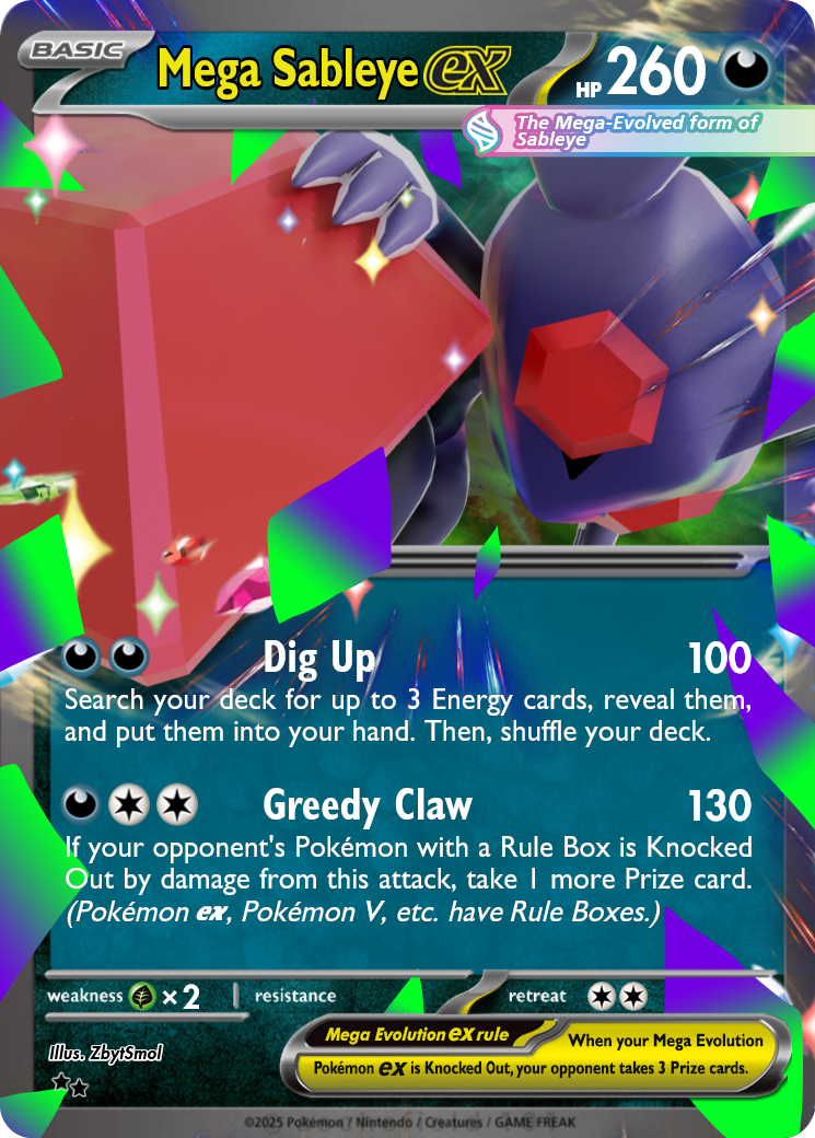 pokemon mega sableye card Mega Sableye & Tyranitar GX 225/236 Full Art Holo Ultra Rare Pokemon C