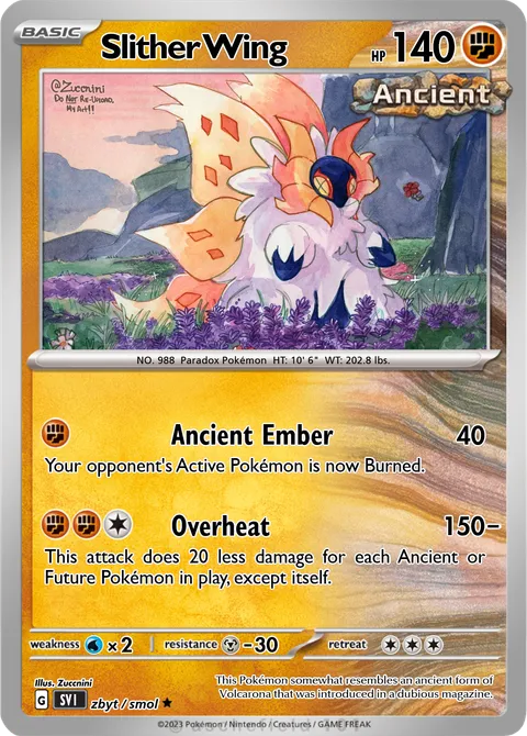 ポケモン③ Slither Wing - ZbytSmol | Pokécardmaker.net