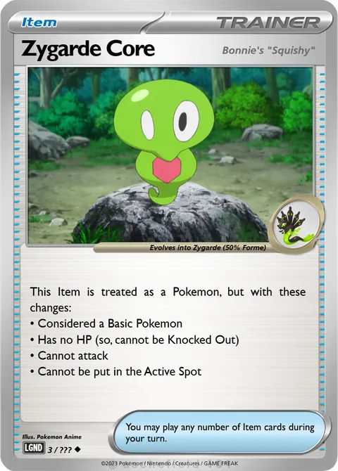 Zygarde Core - Zenith_12 | PokeCardMaker.net