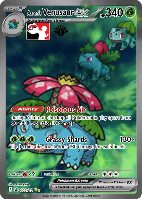 Venusaur - alexoceanofducks | PokeCardMaker.net