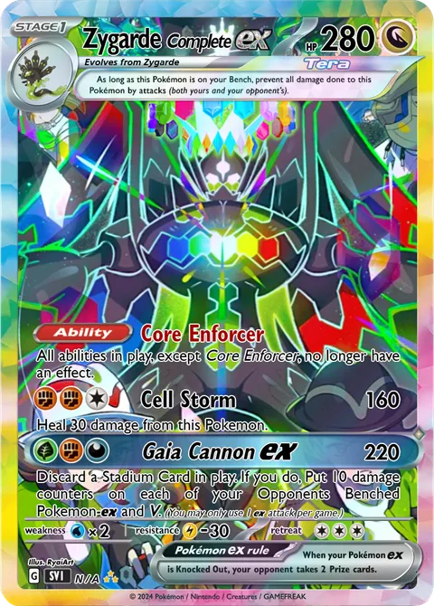 Zygarde __==Complete==__ - bambotron | PokeCardMaker.net