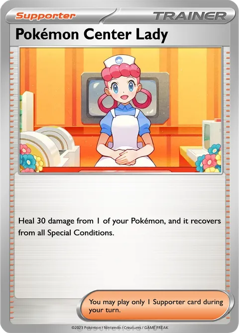 Pokémon Center Lady