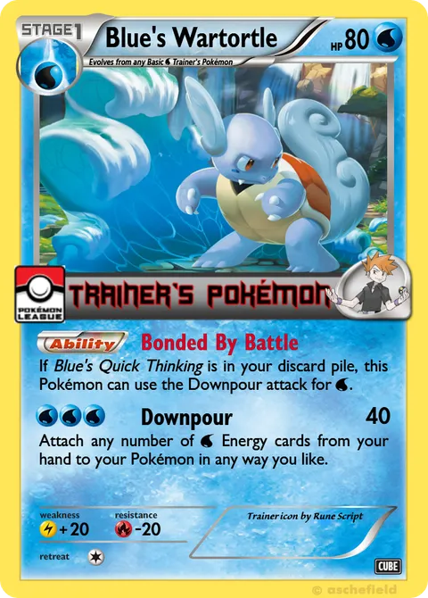 Blue's Wartortle