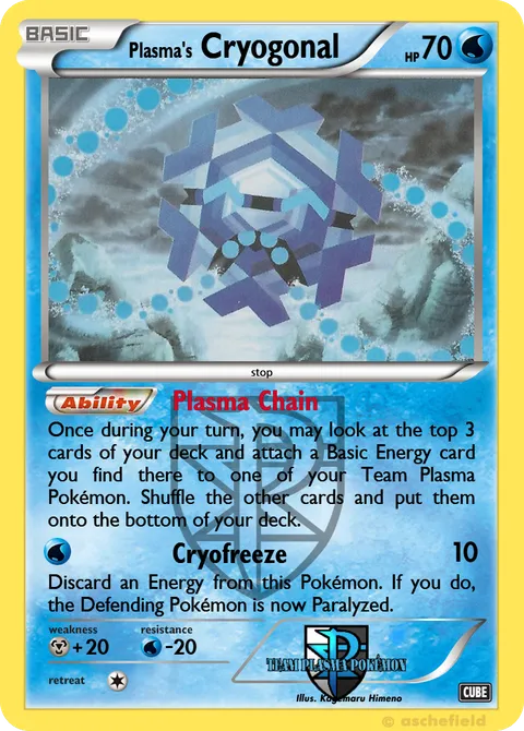 ==Plasma's== Cryogonal