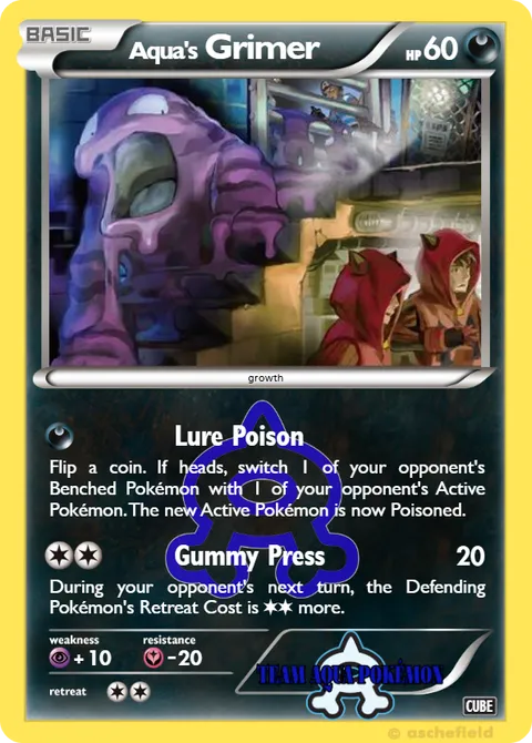 ==Aqua's== Grimer