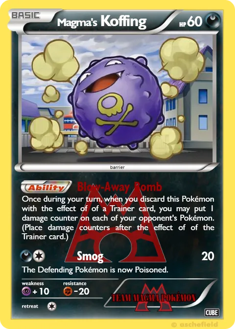 ==Magma's== Koffing