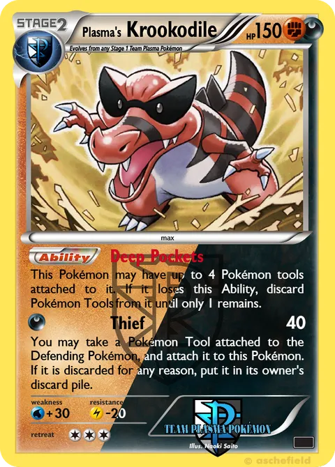 ==Plasma's== Krookodile