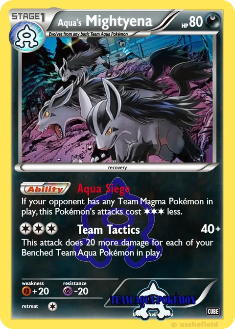 ==Aqua's== Mightyena