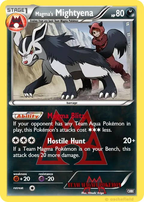 ==Magma's== Mightyena