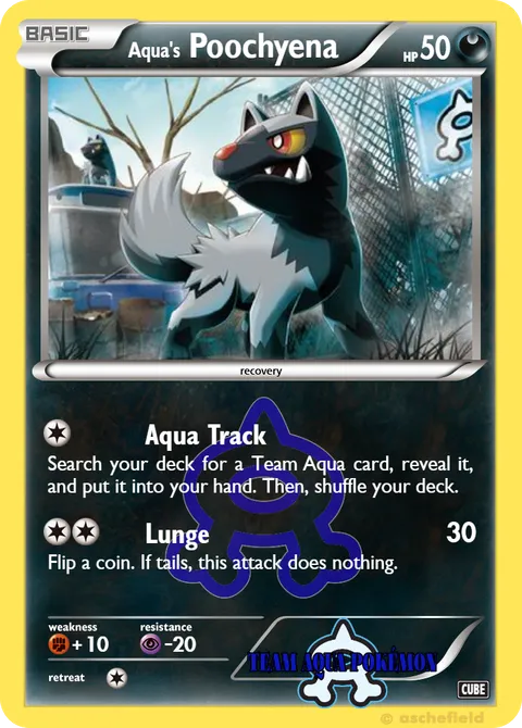 ==Aqua's== Poochyena