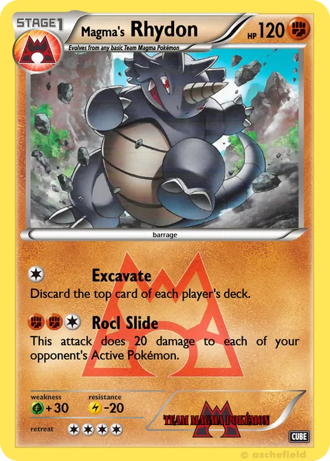 ==Magma's== Rhydon