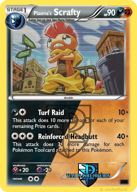 ==Plasma's== Scrafty
