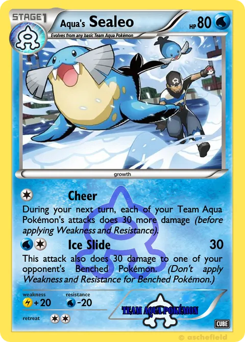 ==Aqua's== Sealeo