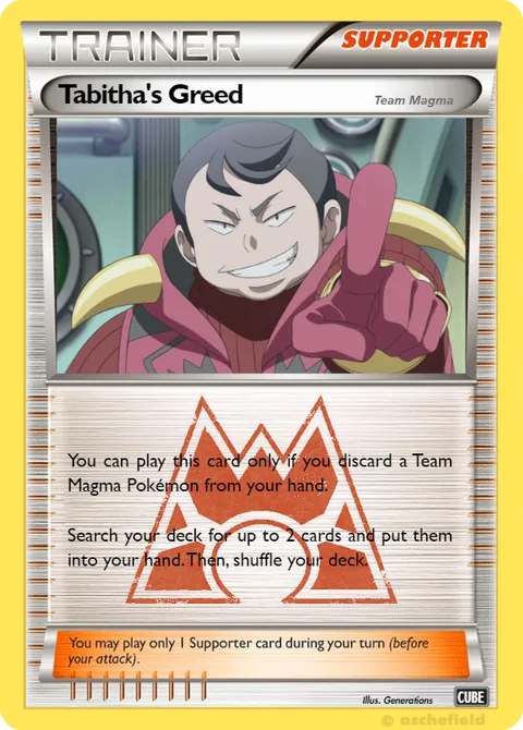 Tabitha's Greed