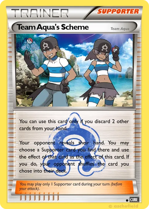 Team Aqua's Scheme