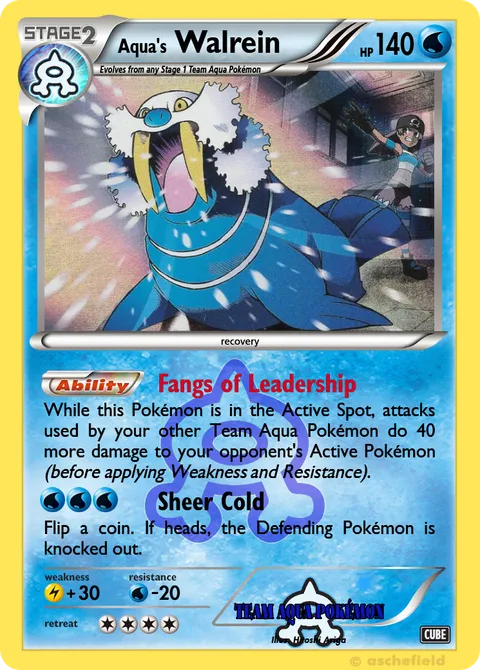 ==Aqua's== Walrein