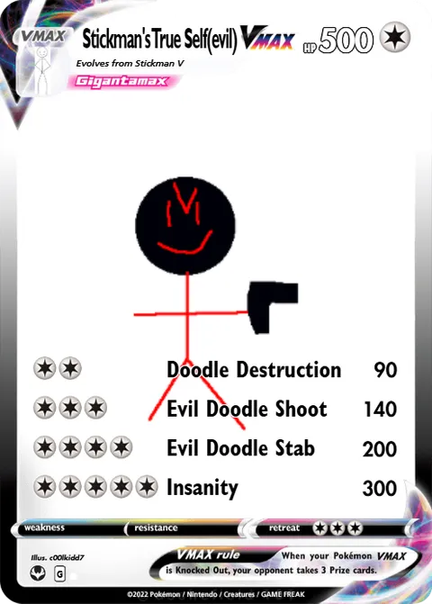 Stickman's True Self(evil)