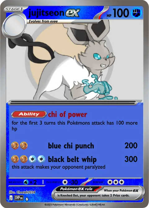 jujitseon - cheetah2024 | PokeCardMaker.net
