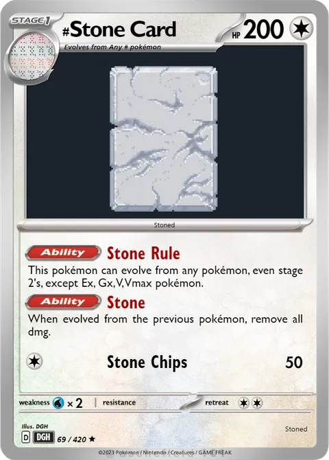 Stone Card