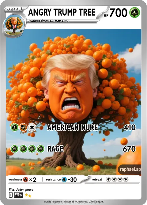 ANGRY TRUMP TREE