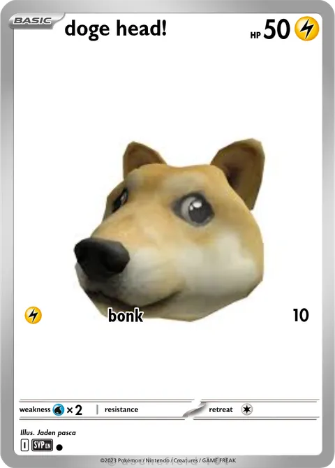 doge head!