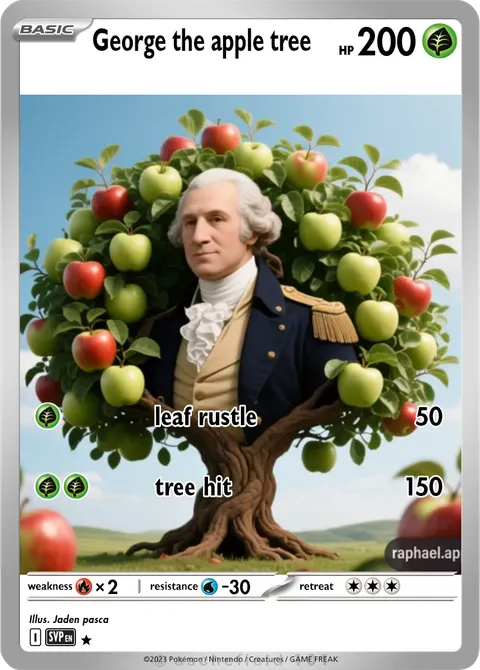 George the apple tree