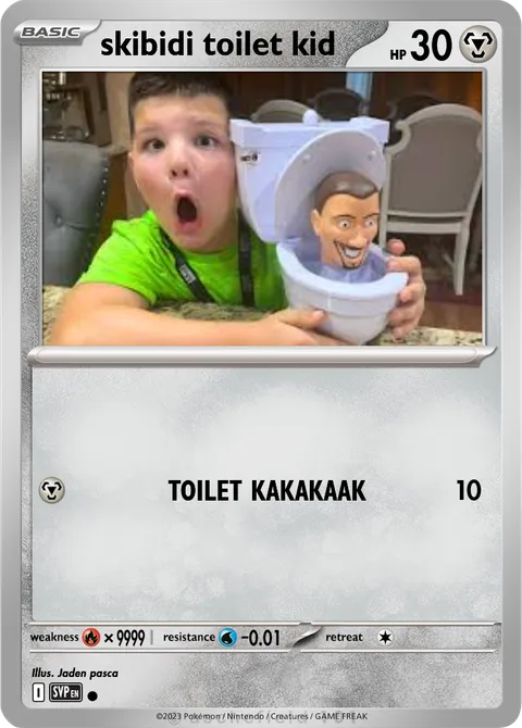 skibidi toilet kid