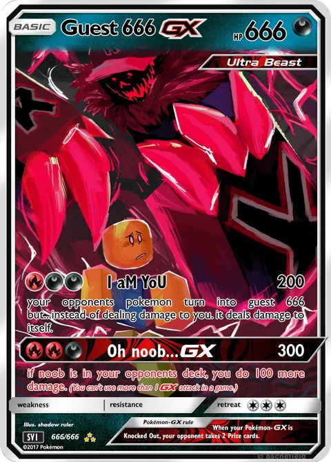 Guest 666 - donevynbuie | PokeCardMaker.net