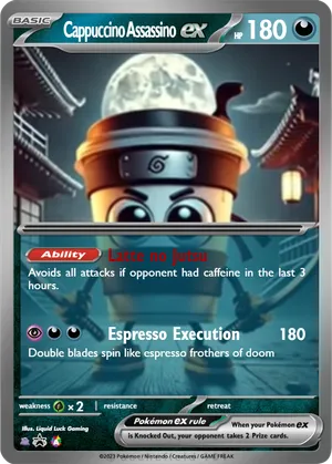 デュエルマスターズ cappuccino Cappuccino Assassino - hectorinspace | PokeCardMaker.net
