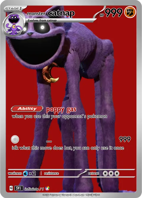 catnap - heyhey | PokeCardMaker.net
